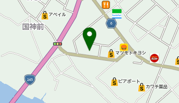 茨城県電気工事業工業組合ひたちなか支部の地図画像