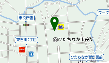 ひたちなか市体育協会の地図画像