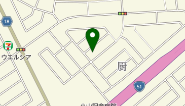 池田自動車整備工場の地図画像