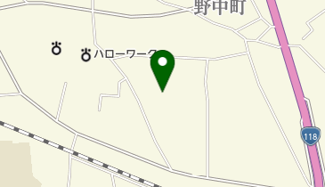わち接骨院の地図画像