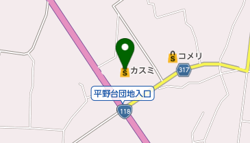 有限会社木村クリーニング瓜連店の地図画像