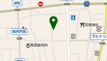 関東三立電子株式会社の地図画像