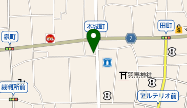 加藤理容所の地図画像