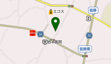 大熊クリーニングの地図画像