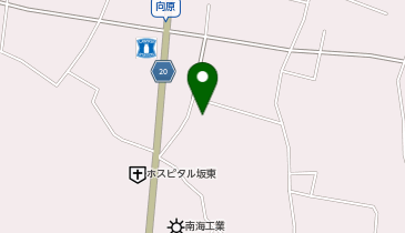 暁厚生園の地図画像
