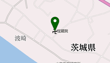 宝蔵院の地図画像