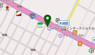 CUBISM神栖店の地図画像