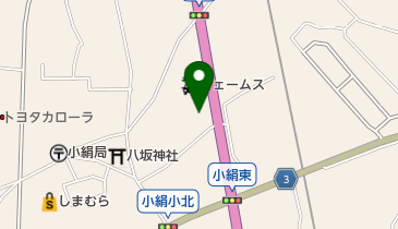 オリエンタルムーンの地図画像