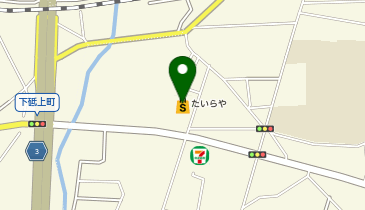 うさちゃんクリーニング フレール西川田店の地図画像
