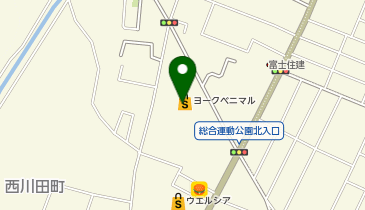 うさちゃんクリーニング ヨークベニマル西川田店の地図画像