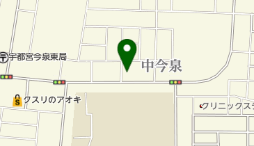 宇都宮東どうぶつ病院の地図画像