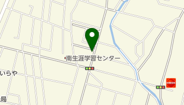 美容室グラマラスヒートブルーの地図画像
