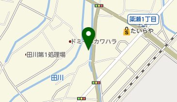 アクアハウスボビーズの地図画像