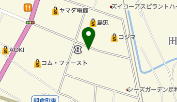コジマNEW足利店の地図画像