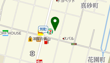 ボディーショップクワバラの地図画像