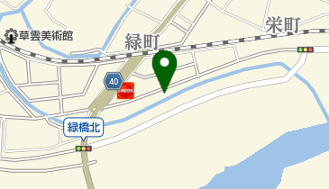 つるの菓子店の地図画像