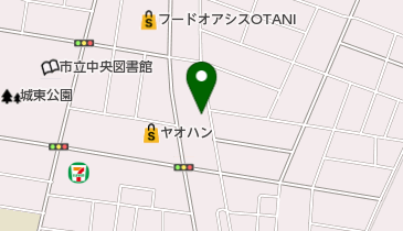 小山市学童保育連絡協議会 小山城東小学童保育クラブの地図画像