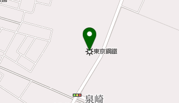 東京鋼鐵株式会社小山工場の地図画像