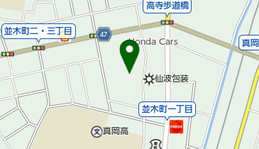 仙波糖化工業株式会社の地図画像