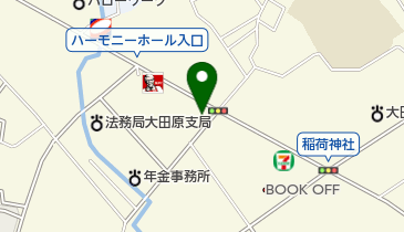 NASU総合保険センターの地図画像