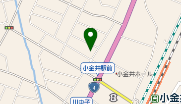 谷田貝金物店の地図画像