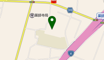 薬師密寺の地図画像