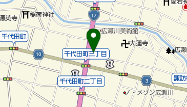 楽歩堂前橋店の地図画像