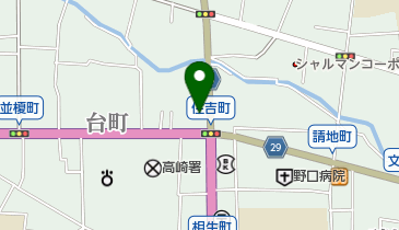 典雅着付協会高崎校の地図画像