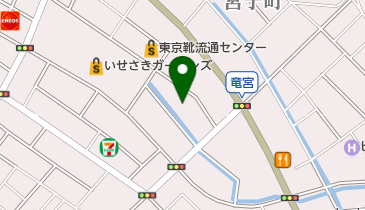 シューマート伊勢崎宮子店の地図画像