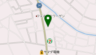 二木ゴルフ伊勢崎店の地図画像