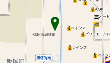 太田市 九合行政センターの地図画像