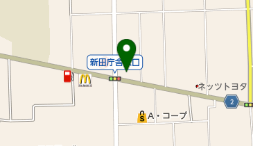 オーイーエス新田校の地図画像
