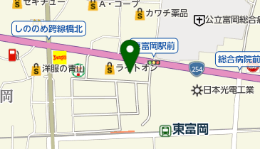 イワイスポーツの地図画像