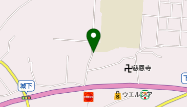 メグミルク宅配サービスフジノの地図画像