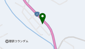 新治食品株式会社の地図画像