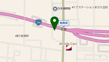 学童クラブモモとジジの地図画像