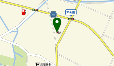 邑楽館林農業協同組合 板倉農機センターの地図画像