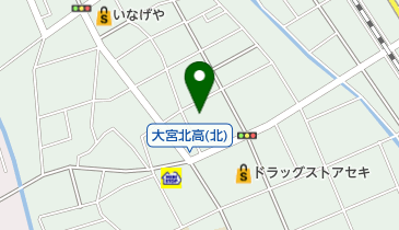 緊急ロックサービスの地図画像