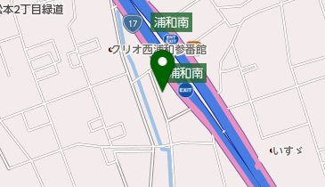 スズキワールド浦和の地図画像