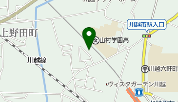 東武建設株式会社川越作業所の地図画像