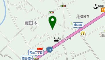建デポ 川越南大塚店の地図画像