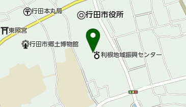 埼玉県 行田地方庁舎 利根地域振興センターの地図画像