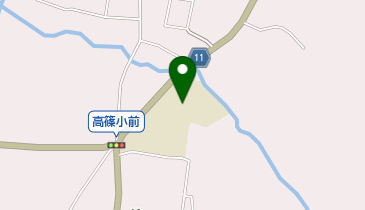 秩父市 高篠学童保育室の地図画像