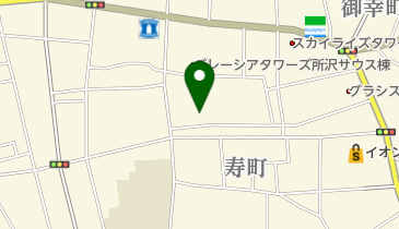 スワン・バレエ・アートスクール所沢教室の地図画像