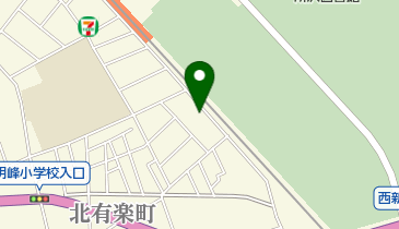 美容室ひまわりの地図画像