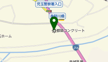 都築コンクリート工業株式会社の地図画像