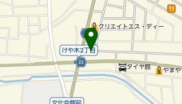美容室ボブの地図画像