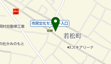 百番堂若松町接骨院の地図画像
