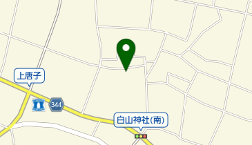 東松山市役所 上唐子集会所の地図画像