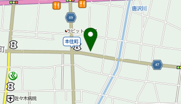 体喜整体の地図画像